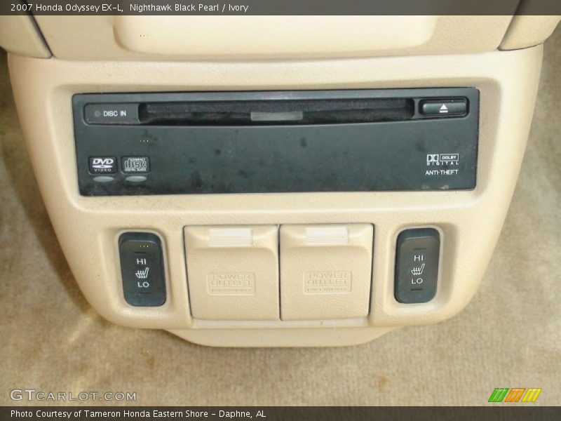 Nighthawk Black Pearl / Ivory 2007 Honda Odyssey EX-L