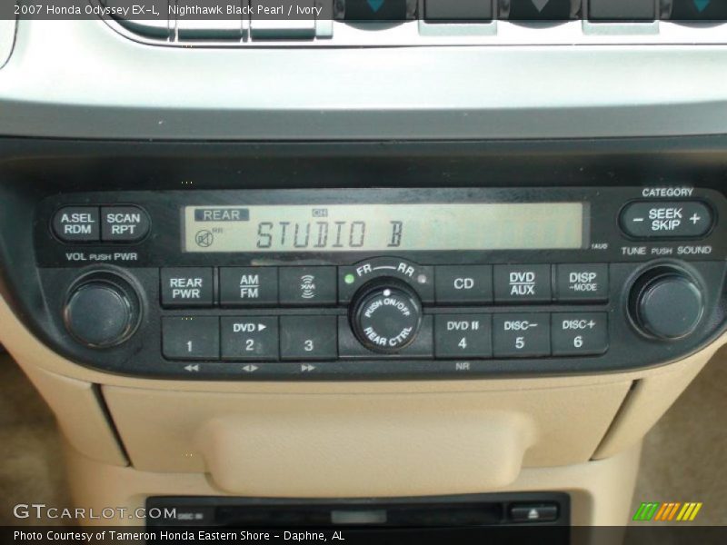 Nighthawk Black Pearl / Ivory 2007 Honda Odyssey EX-L