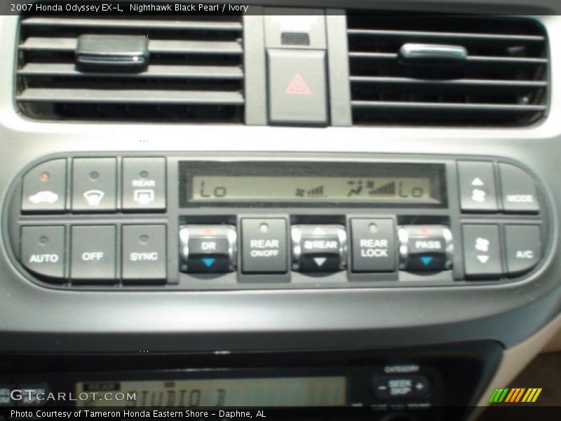 Nighthawk Black Pearl / Ivory 2007 Honda Odyssey EX-L