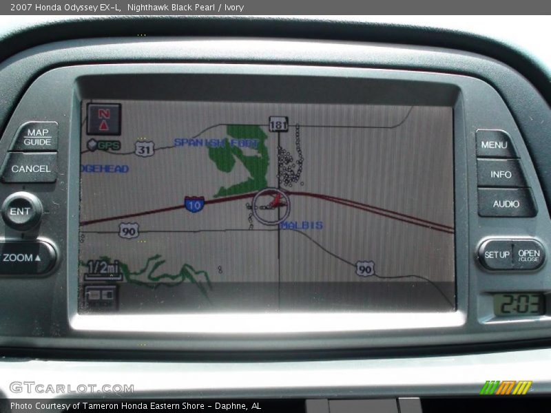 Nighthawk Black Pearl / Ivory 2007 Honda Odyssey EX-L