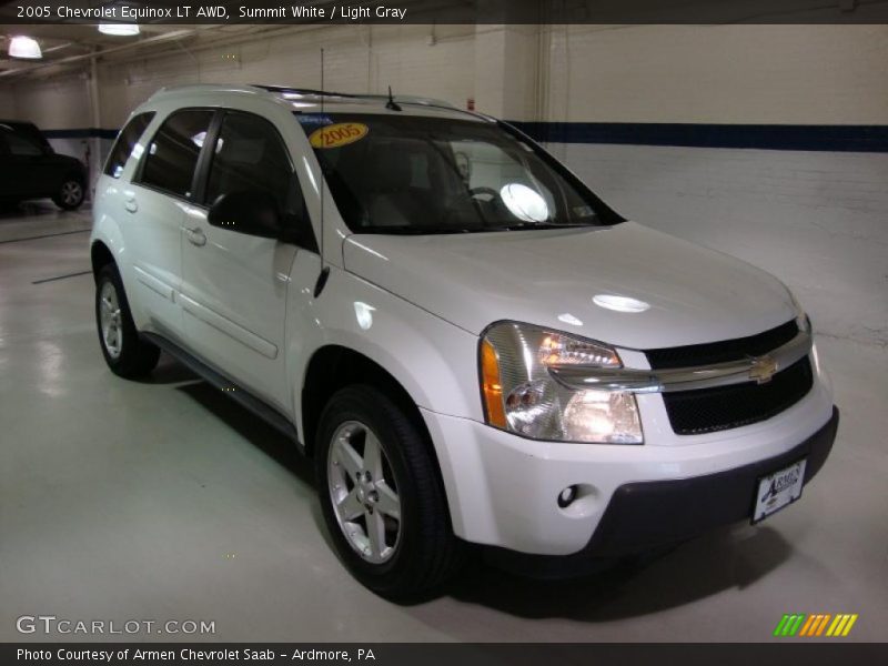 Summit White / Light Gray 2005 Chevrolet Equinox LT AWD