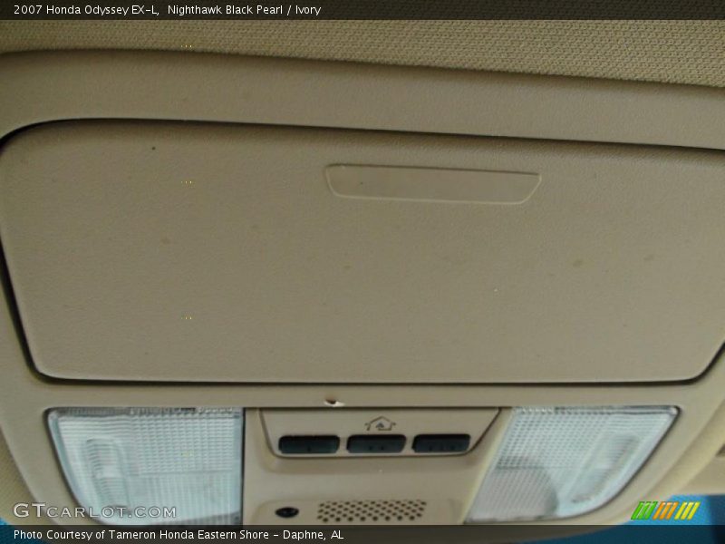 Nighthawk Black Pearl / Ivory 2007 Honda Odyssey EX-L