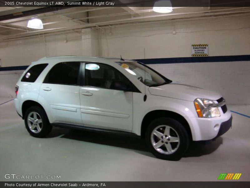 Summit White / Light Gray 2005 Chevrolet Equinox LT AWD