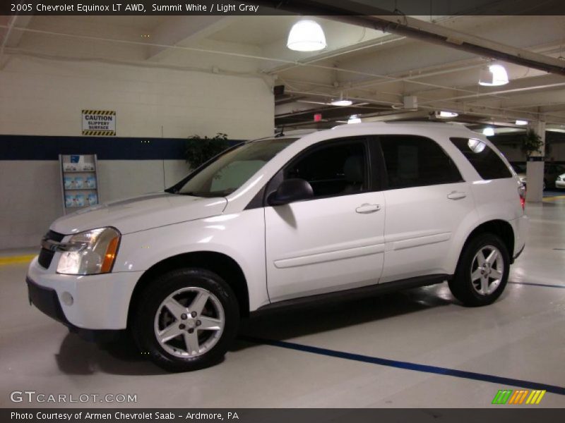 Summit White / Light Gray 2005 Chevrolet Equinox LT AWD