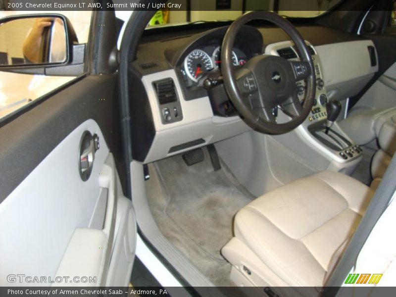 Summit White / Light Gray 2005 Chevrolet Equinox LT AWD