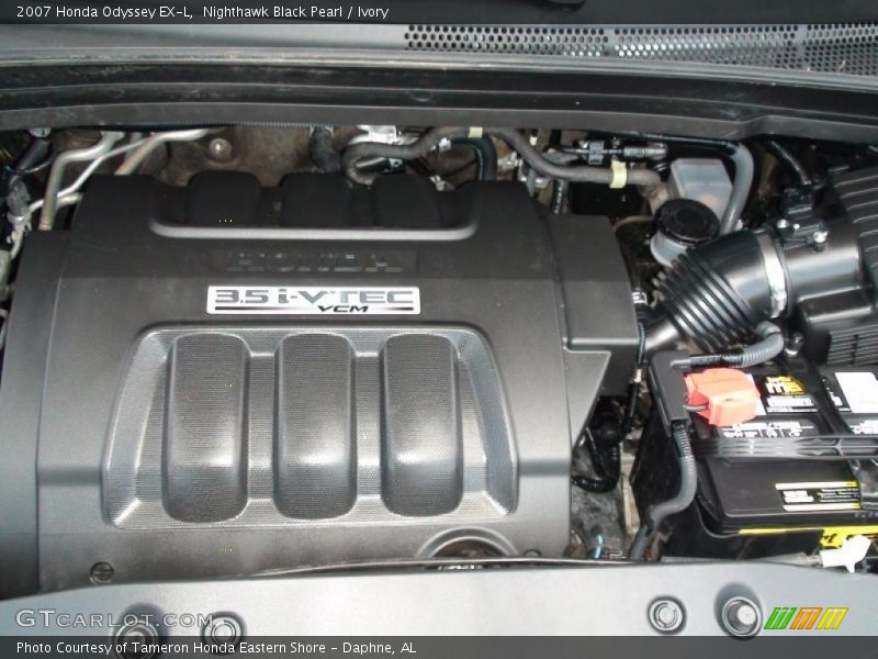 Nighthawk Black Pearl / Ivory 2007 Honda Odyssey EX-L
