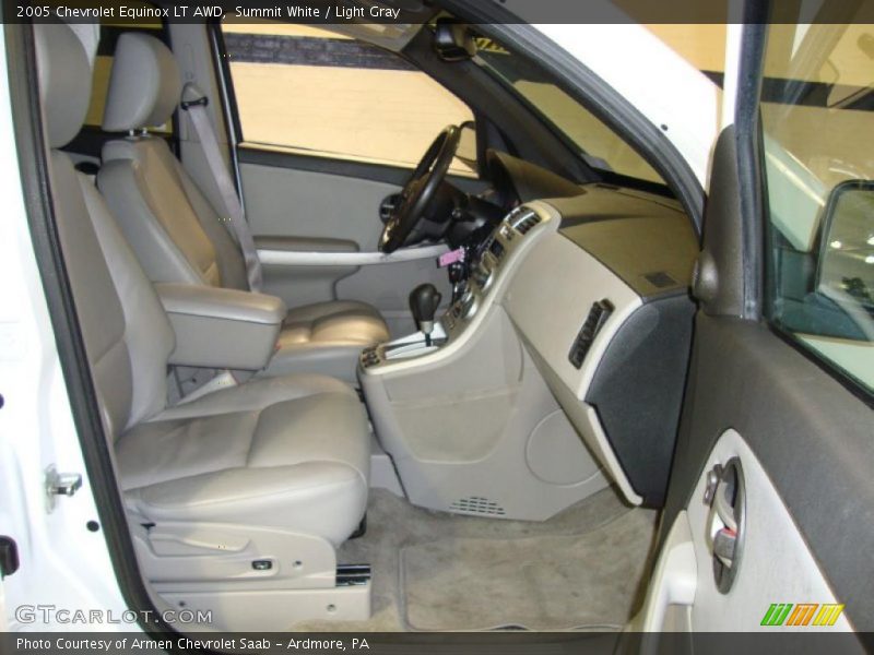 Summit White / Light Gray 2005 Chevrolet Equinox LT AWD