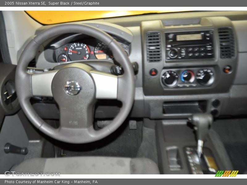 Super Black / Steel/Graphite 2005 Nissan Xterra SE