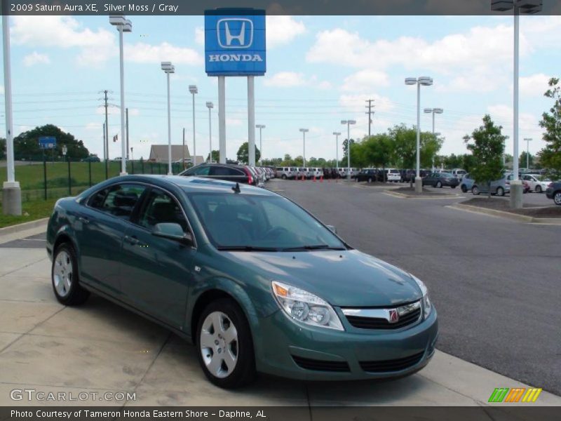 Silver Moss / Gray 2009 Saturn Aura XE