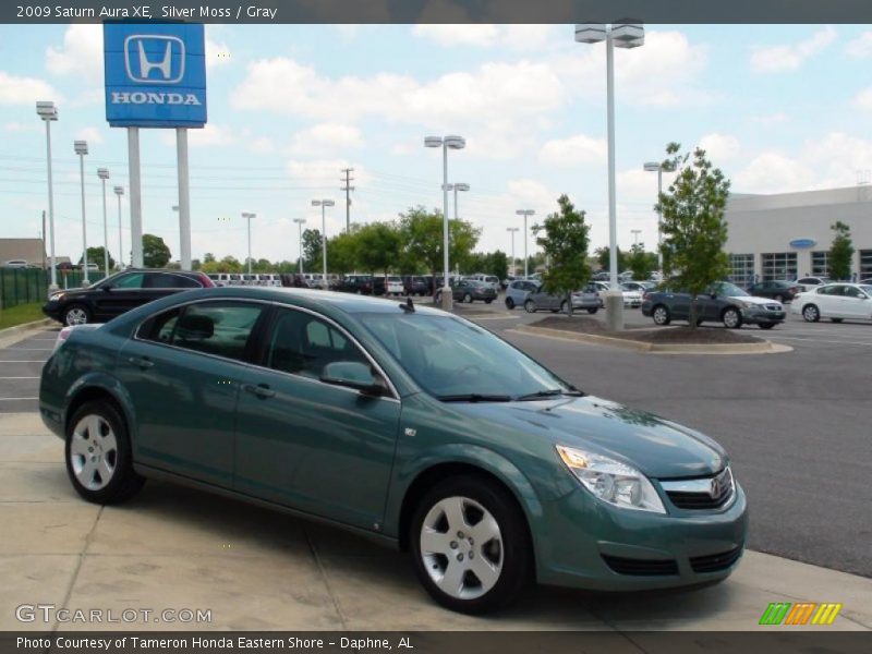 Silver Moss / Gray 2009 Saturn Aura XE