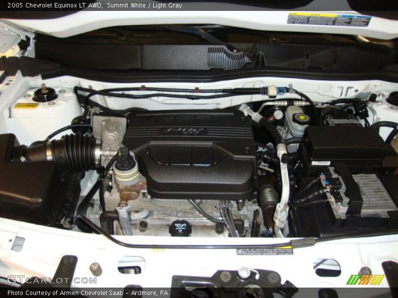 Summit White / Light Gray 2005 Chevrolet Equinox LT AWD