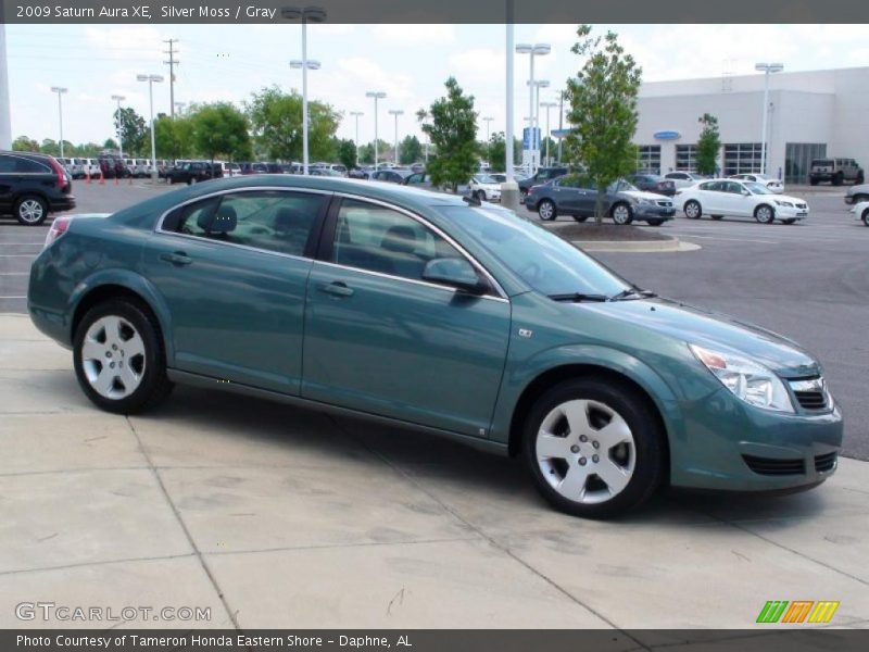 Silver Moss / Gray 2009 Saturn Aura XE