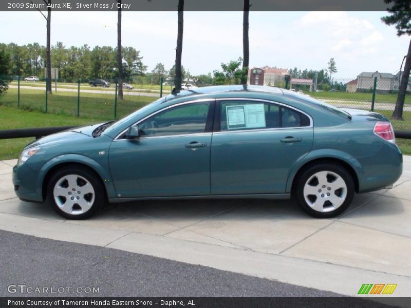 Silver Moss / Gray 2009 Saturn Aura XE