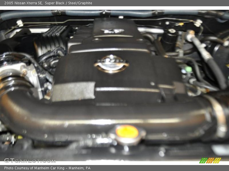 Super Black / Steel/Graphite 2005 Nissan Xterra SE