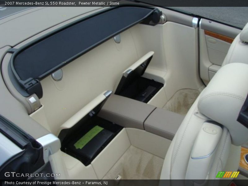 Pewter Metallic / Stone 2007 Mercedes-Benz SL 550 Roadster