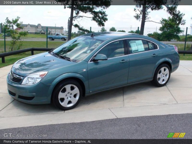 Silver Moss / Gray 2009 Saturn Aura XE