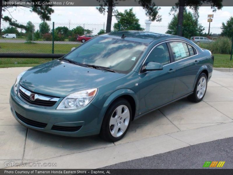 Silver Moss / Gray 2009 Saturn Aura XE