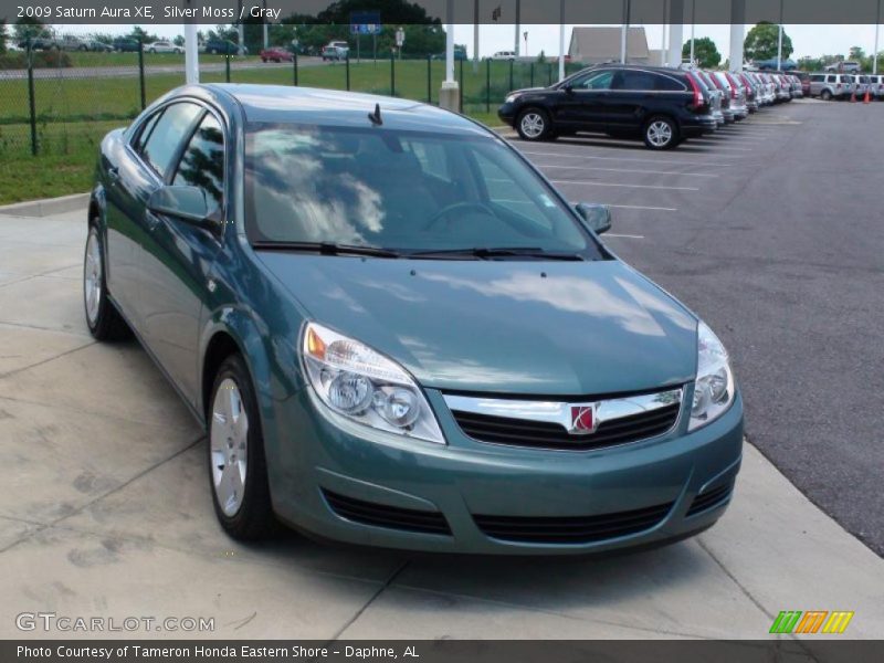 Silver Moss / Gray 2009 Saturn Aura XE