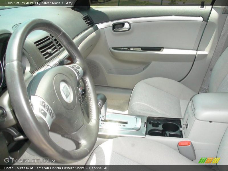 Silver Moss / Gray 2009 Saturn Aura XE