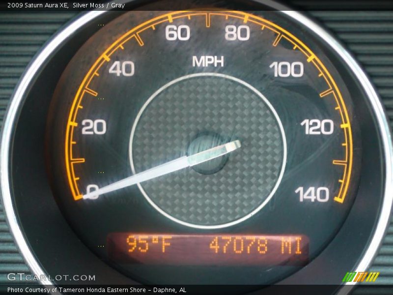 Silver Moss / Gray 2009 Saturn Aura XE