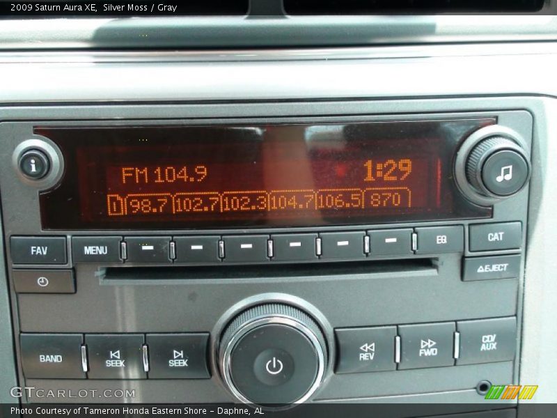 Silver Moss / Gray 2009 Saturn Aura XE