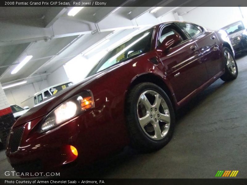 Red Jewel / Ebony 2008 Pontiac Grand Prix GXP Sedan