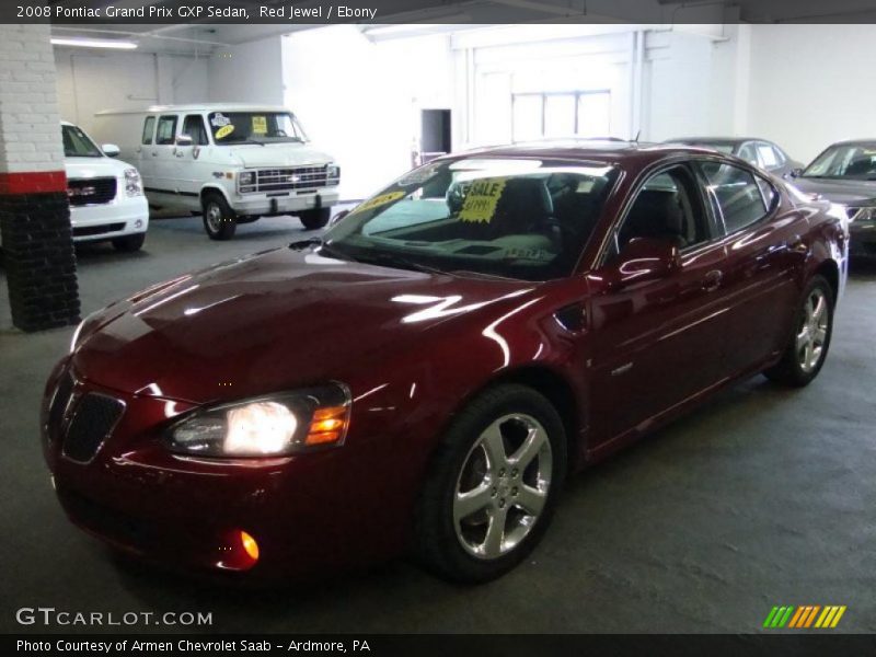 Red Jewel / Ebony 2008 Pontiac Grand Prix GXP Sedan