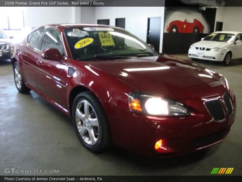Red Jewel / Ebony 2008 Pontiac Grand Prix GXP Sedan