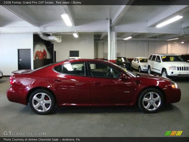 Red Jewel / Ebony 2008 Pontiac Grand Prix GXP Sedan