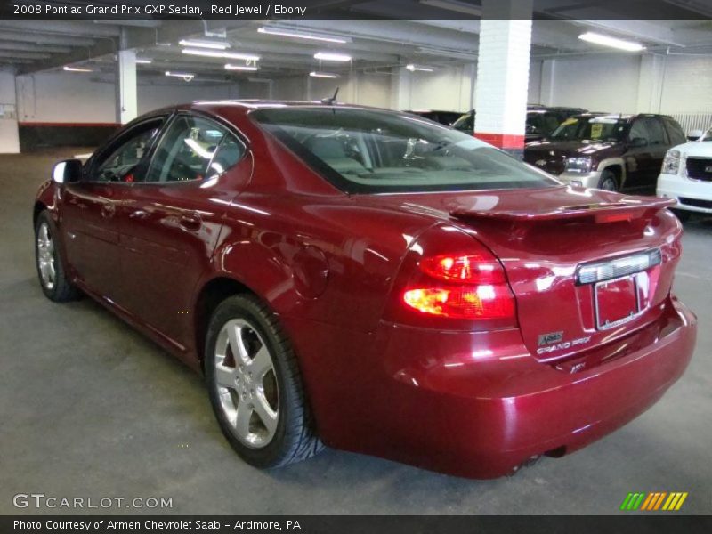 Red Jewel / Ebony 2008 Pontiac Grand Prix GXP Sedan
