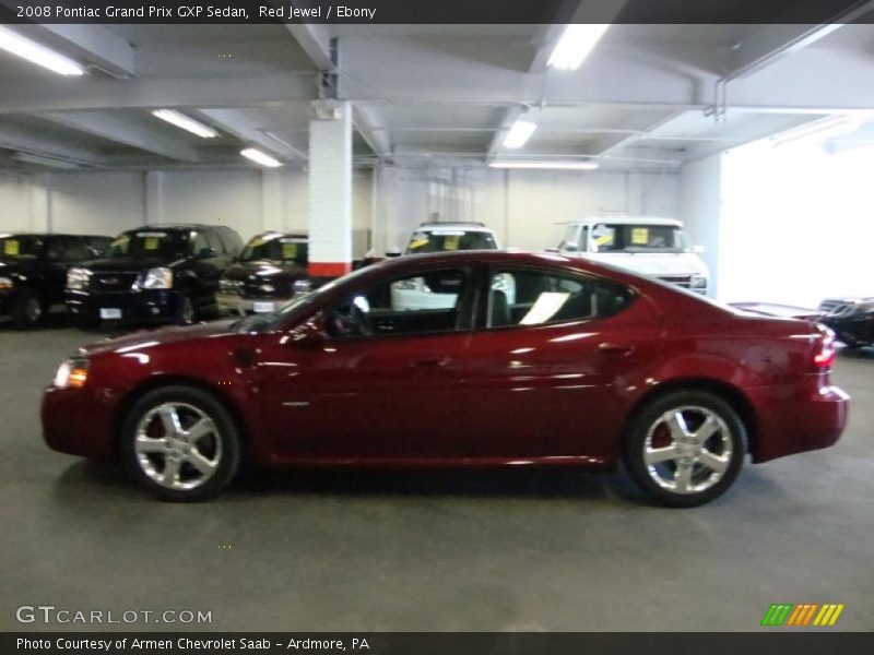 Red Jewel / Ebony 2008 Pontiac Grand Prix GXP Sedan