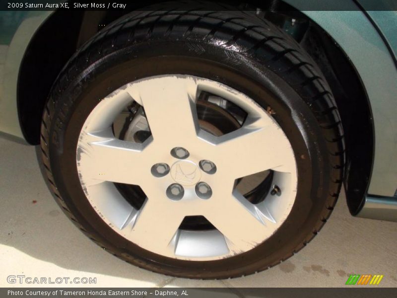 Silver Moss / Gray 2009 Saturn Aura XE
