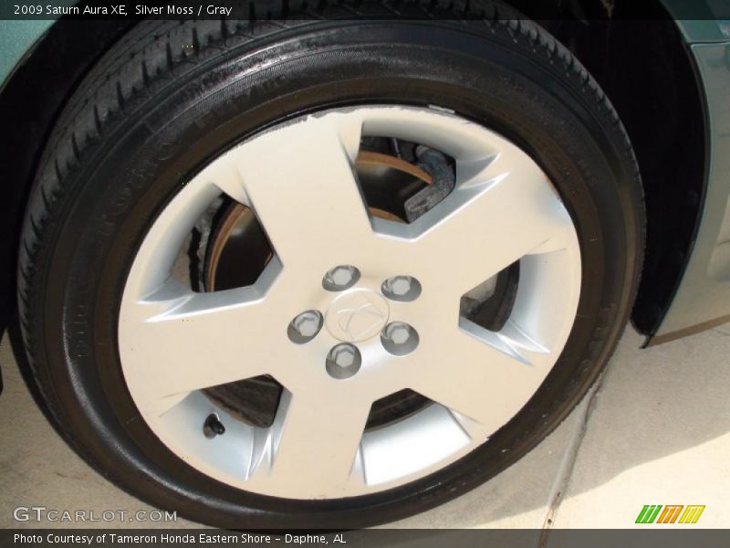 Silver Moss / Gray 2009 Saturn Aura XE