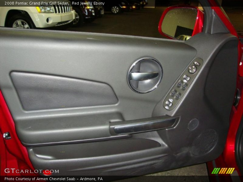 Red Jewel / Ebony 2008 Pontiac Grand Prix GXP Sedan