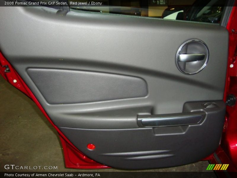 Red Jewel / Ebony 2008 Pontiac Grand Prix GXP Sedan