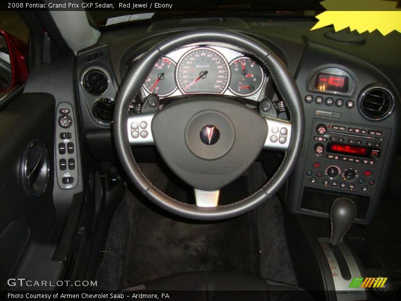 Red Jewel / Ebony 2008 Pontiac Grand Prix GXP Sedan
