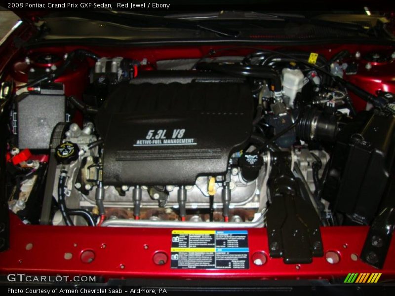 Red Jewel / Ebony 2008 Pontiac Grand Prix GXP Sedan
