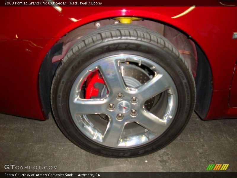 Red Jewel / Ebony 2008 Pontiac Grand Prix GXP Sedan
