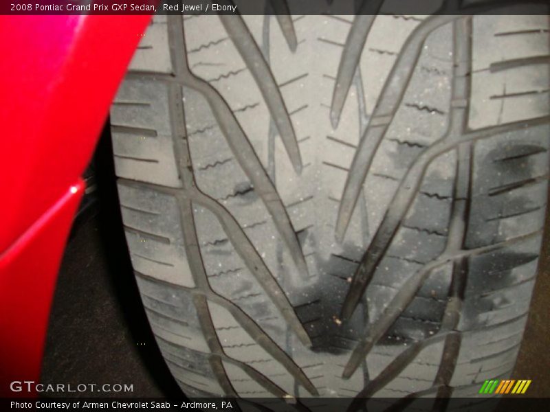 Red Jewel / Ebony 2008 Pontiac Grand Prix GXP Sedan