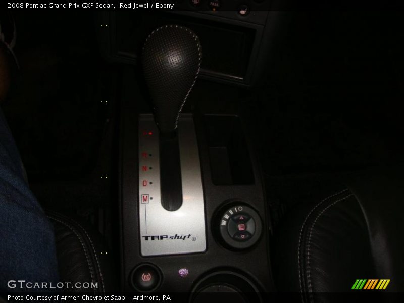 Red Jewel / Ebony 2008 Pontiac Grand Prix GXP Sedan