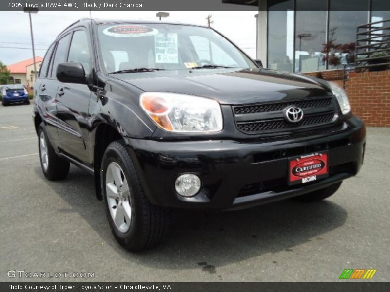 Black / Dark Charcoal 2005 Toyota RAV4 4WD