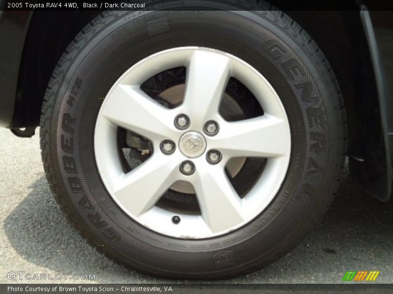 Black / Dark Charcoal 2005 Toyota RAV4 4WD