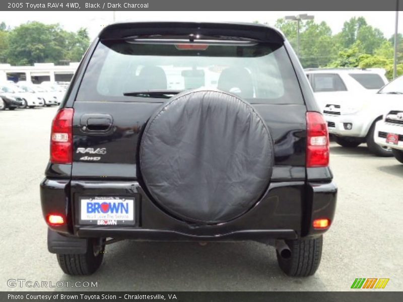 Black / Dark Charcoal 2005 Toyota RAV4 4WD