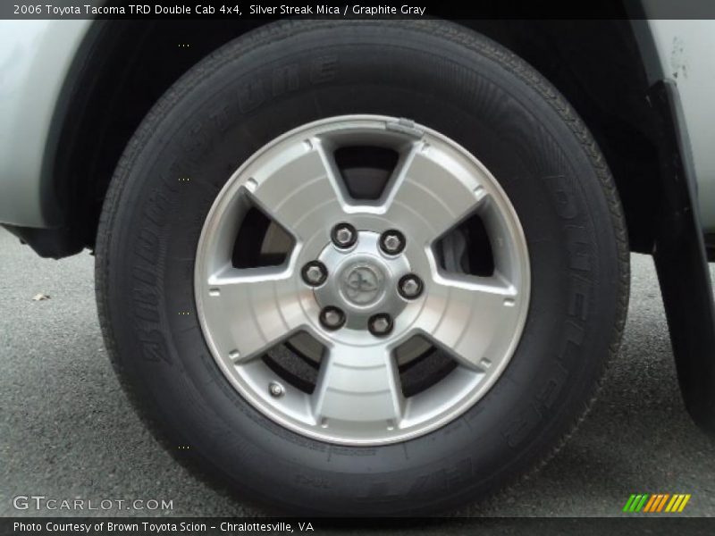Silver Streak Mica / Graphite Gray 2006 Toyota Tacoma TRD Double Cab 4x4