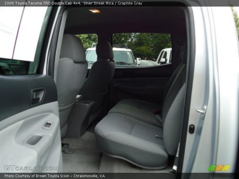 Silver Streak Mica / Graphite Gray 2006 Toyota Tacoma TRD Double Cab 4x4