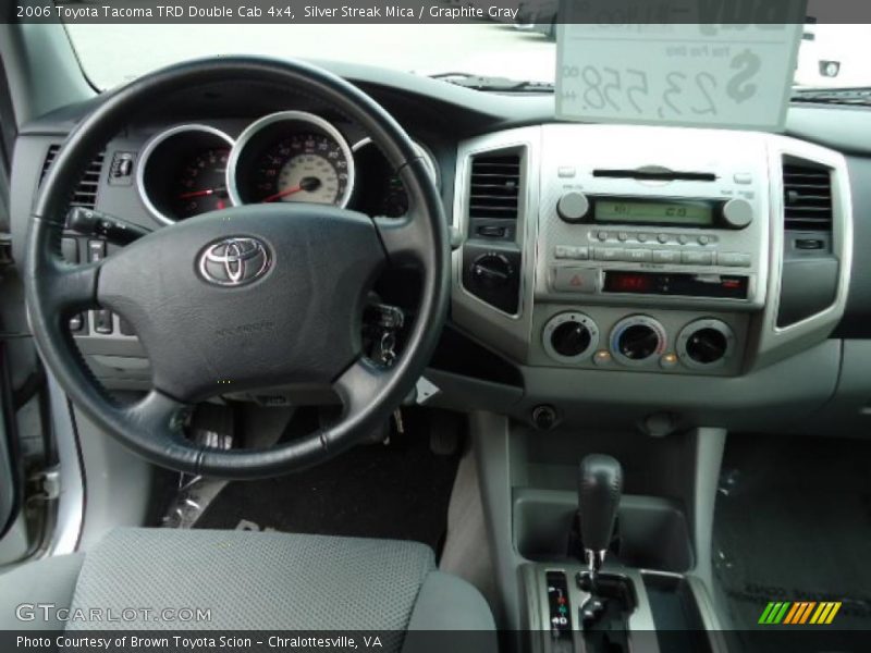 Silver Streak Mica / Graphite Gray 2006 Toyota Tacoma TRD Double Cab 4x4