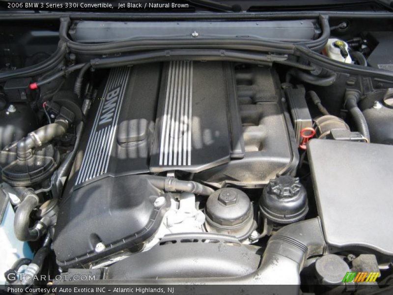 Jet Black / Natural Brown 2006 BMW 3 Series 330i Convertible