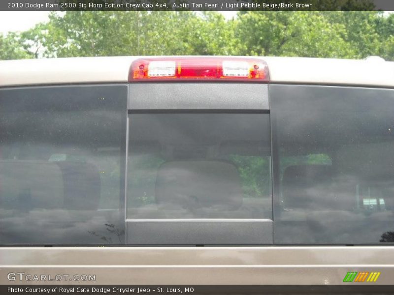 Austin Tan Pearl / Light Pebble Beige/Bark Brown 2010 Dodge Ram 2500 Big Horn Edition Crew Cab 4x4