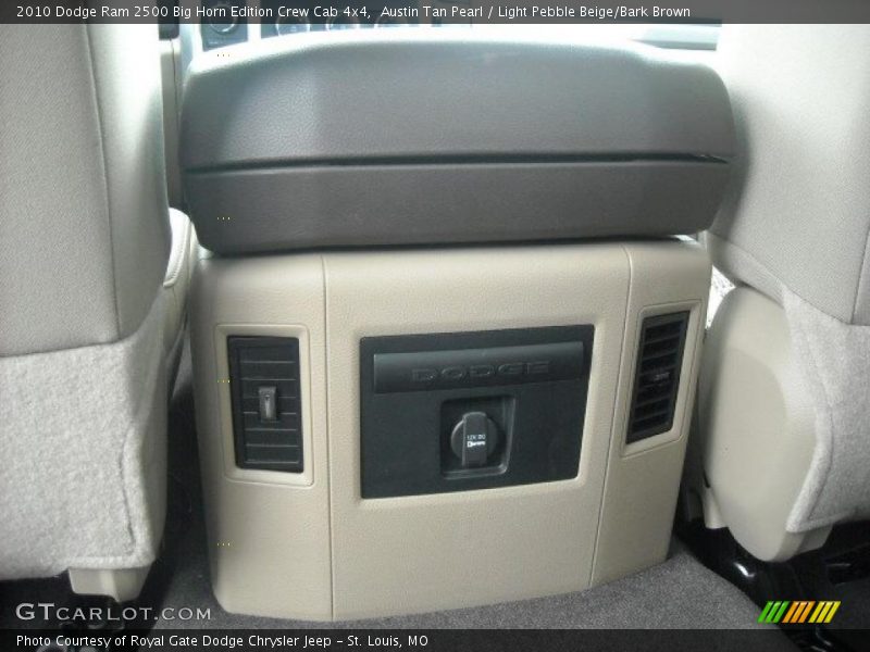 Austin Tan Pearl / Light Pebble Beige/Bark Brown 2010 Dodge Ram 2500 Big Horn Edition Crew Cab 4x4