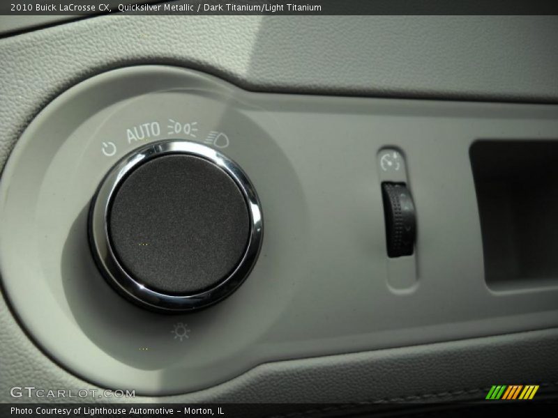 Quicksilver Metallic / Dark Titanium/Light Titanium 2010 Buick LaCrosse CX